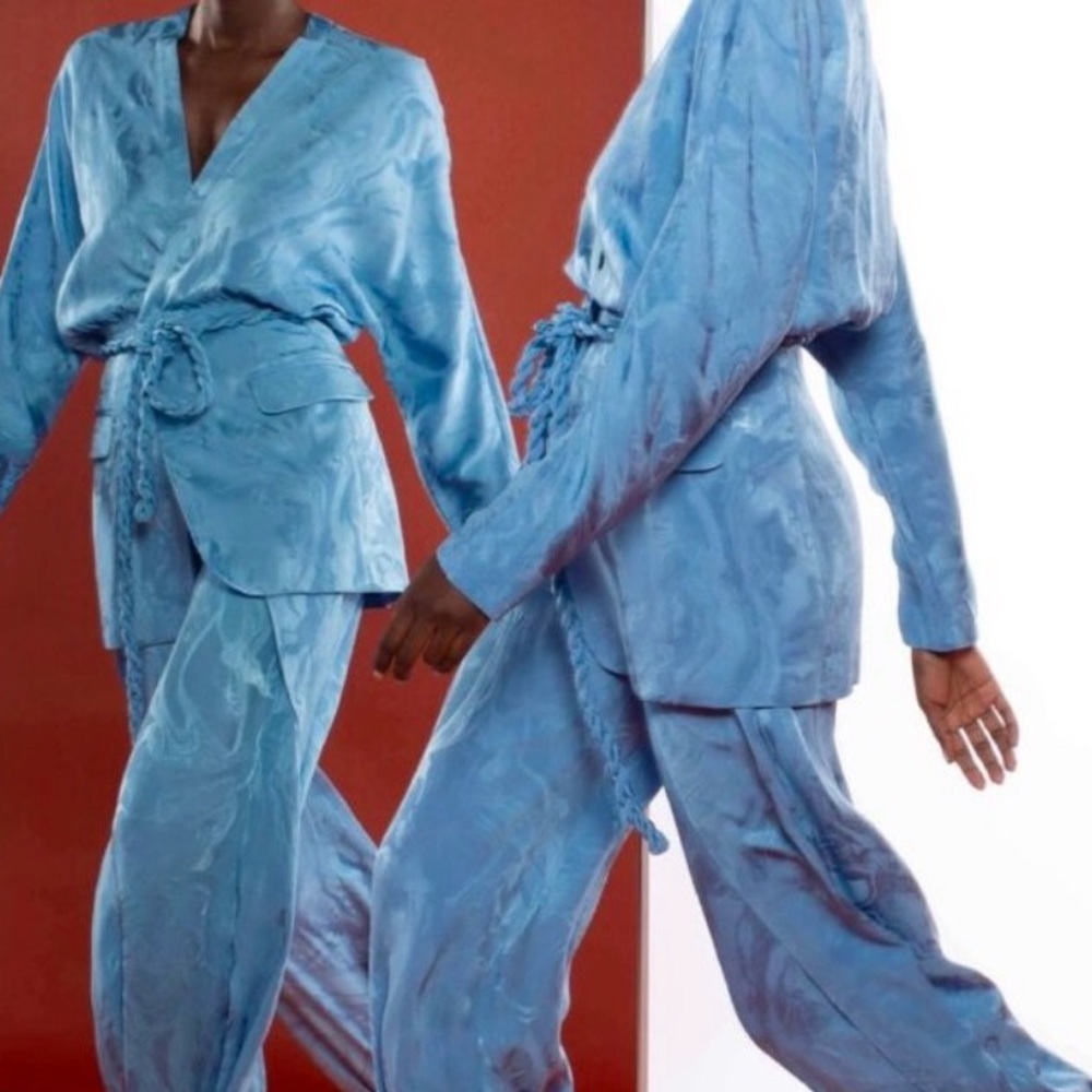 SILVIA TCHERASSI Vogogna Belted Jacket size XS